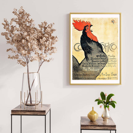 Théophile Alexandre Steinlen - Cocorico Poster