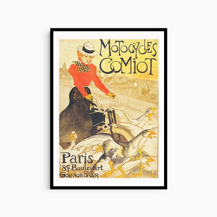 Théophile Alexandre Steinlen - Motocycles Comiot Poster
