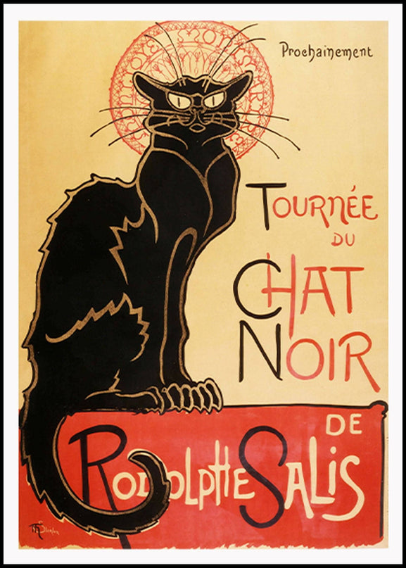 Théophile Alexandre Steinlen - Tournée du Chat Noir Poster