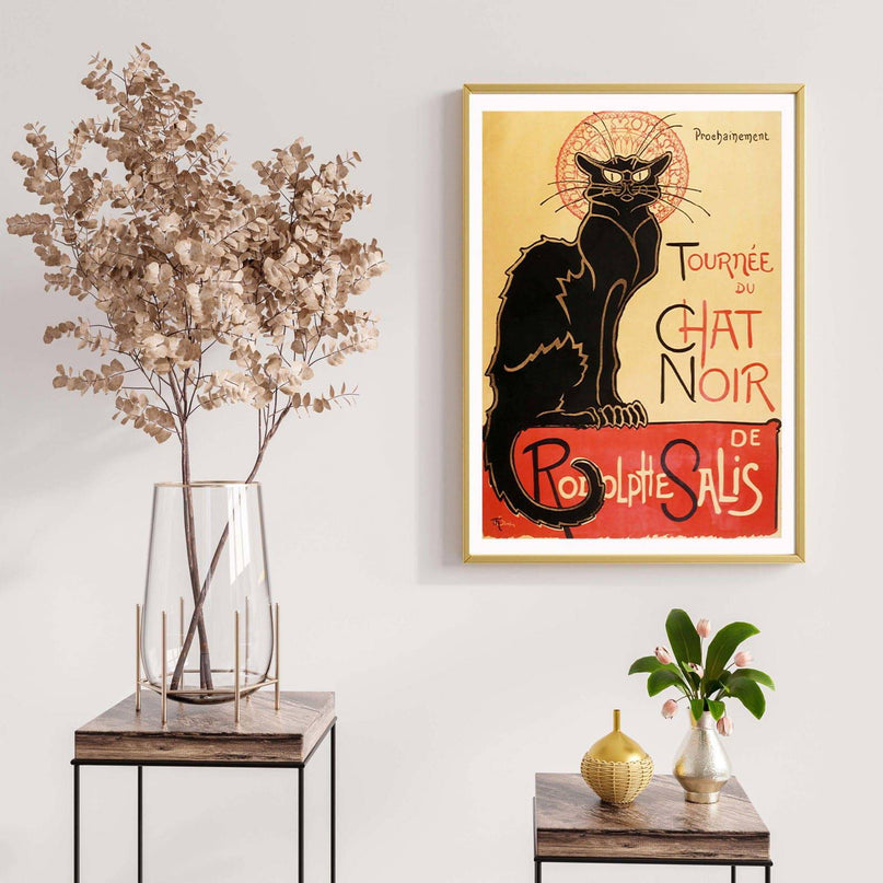 Théophile Alexandre Steinlen - Tournée du Chat Noir Poster