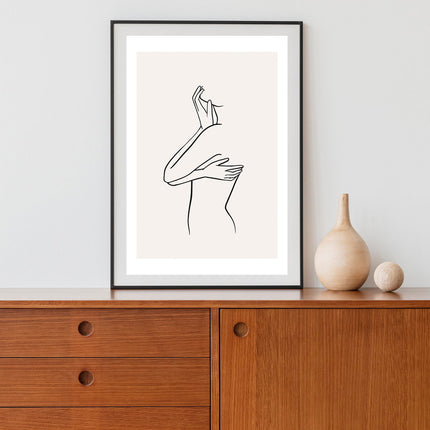 Thinking Woman Poster