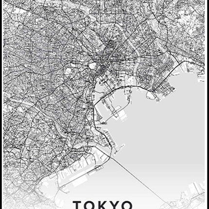 Tokyo Map Poster