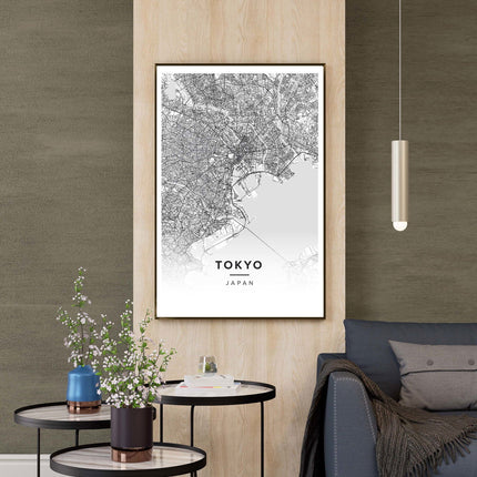 Tokyo Map Poster