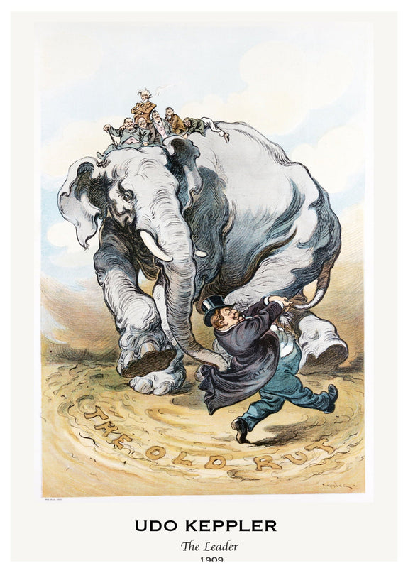 Udo Keppler - The Leader Poster