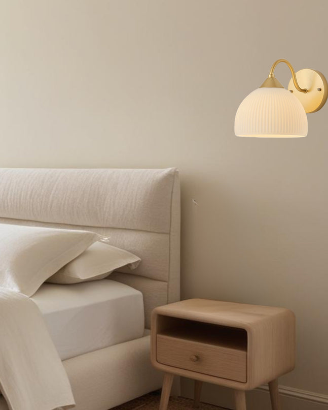 Simple Postmodern Corridor Creative Living Room Glass Lamps