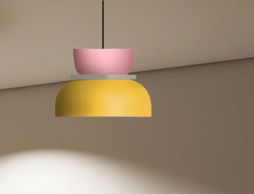 Modern Macaron Pendant Led Lamp