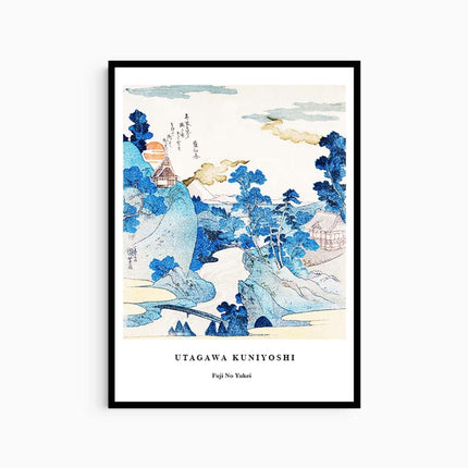 Utagawa Kuniyoshi - Fuji No Yukei Poster