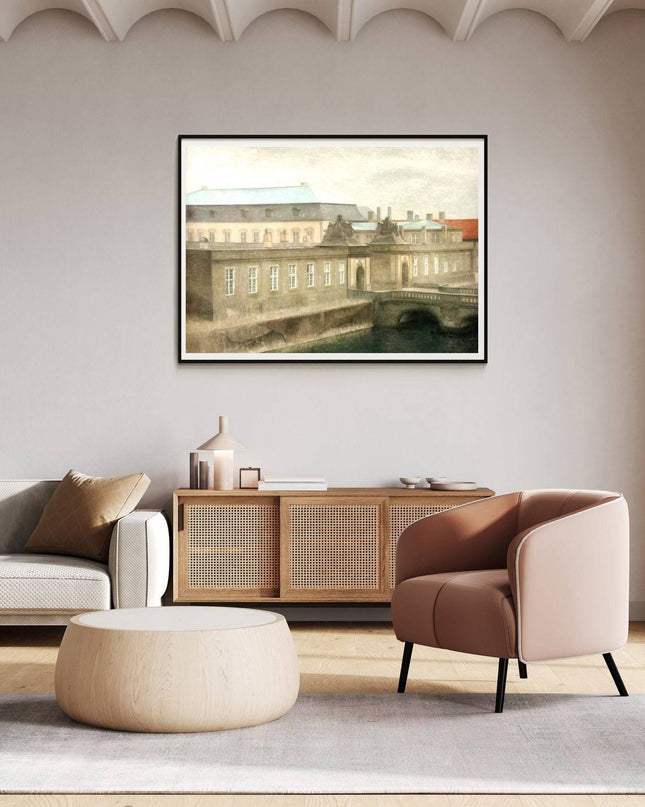 Vilhelm Hammershøi - View of Christiansborg Palace