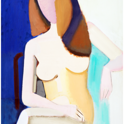 Vilhelm Lundstrøm - Seated Female Model