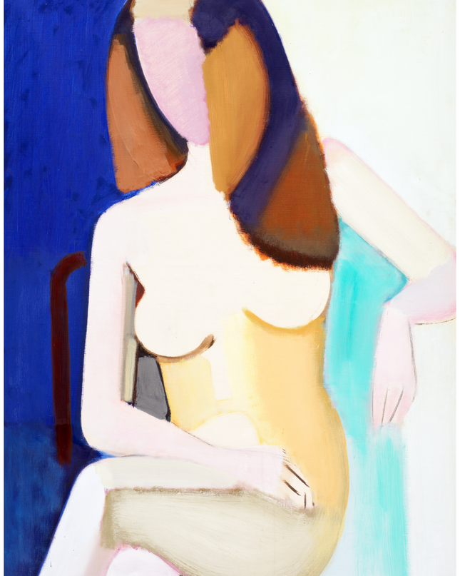 Vilhelm Lundstrøm - Seated Female Model
