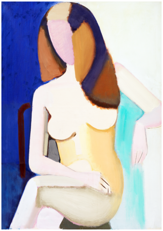 Vilhelm Lundstrøm - Seated Female Model