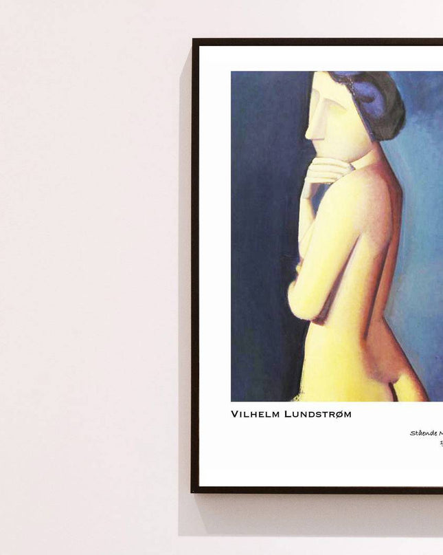 Vilhelm Lundstrom - Stående Model Poster