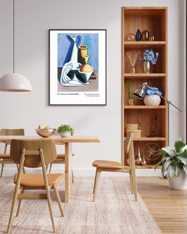 Vilhem Lundstrom - Still Life with Water Jug Poster