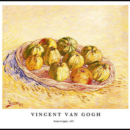 Vincent Van Gogh - Basket of Apples Poster