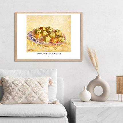 Vincent Van Gogh - Basket of Apples Poster