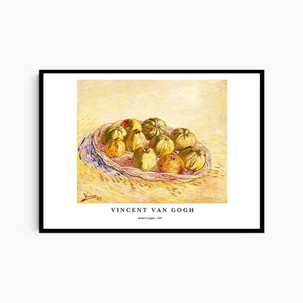 Vincent Van Gogh - Basket of Apples Poster