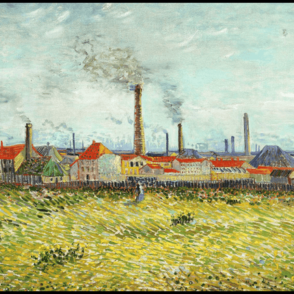 Vincent Van Gogh - Factories at Clichy