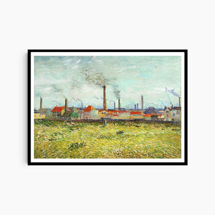 Vincent Van Gogh - Factories at Clichy