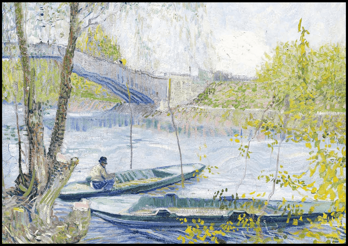 Vincent Van Gogh - Fishing in Spring