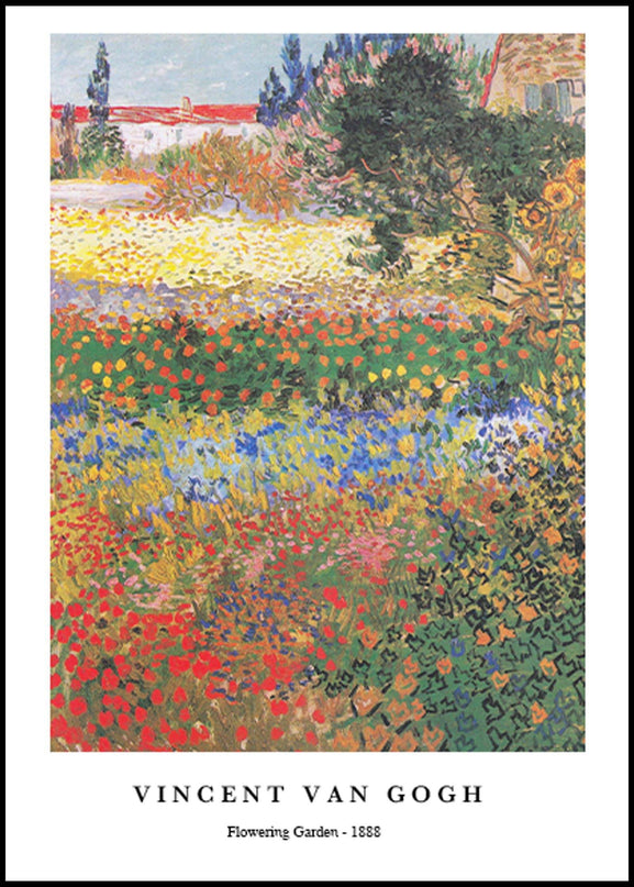 Vincent Van Gogh - Flowering Garden
