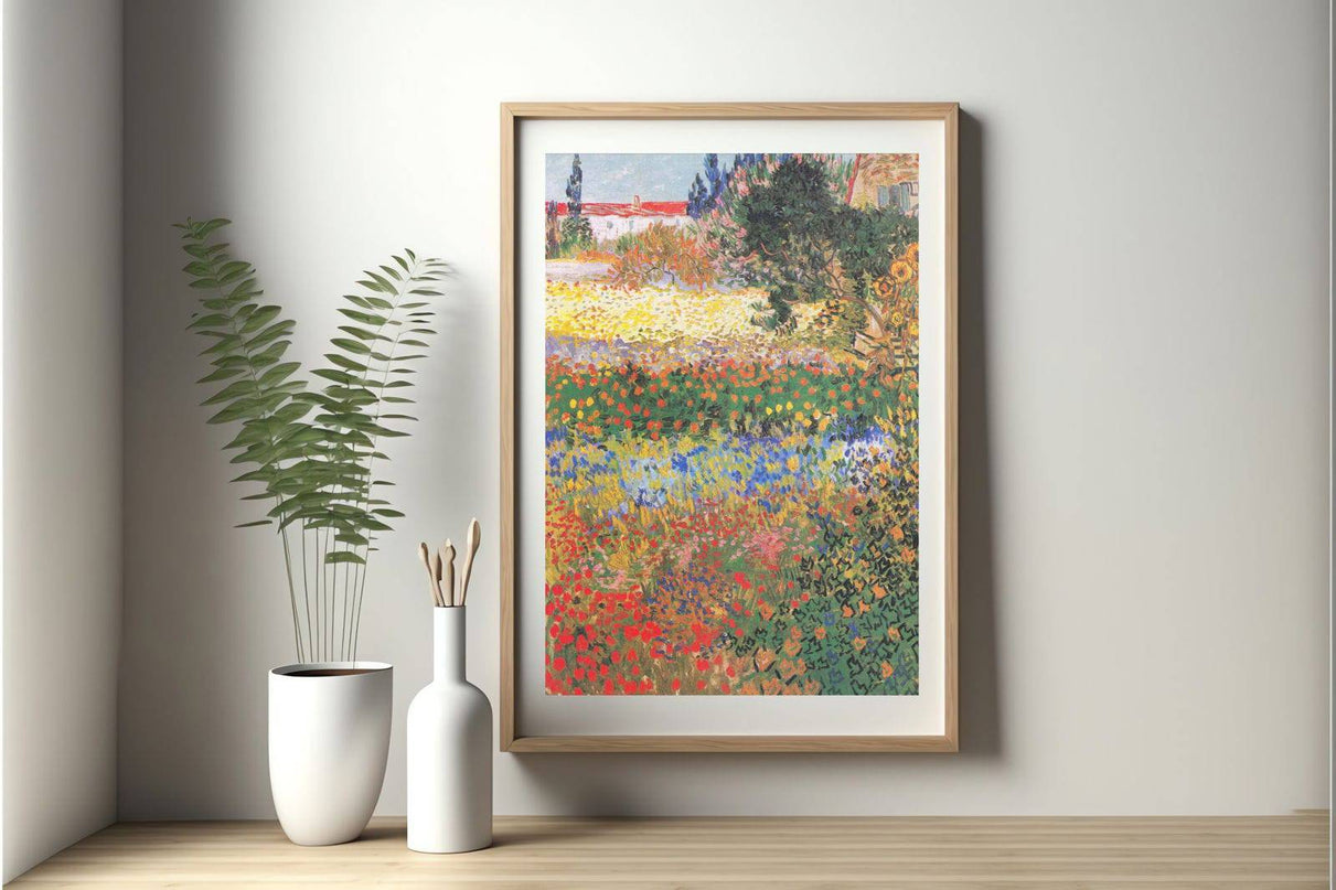 Vincent Van Gogh - Flowering Garden