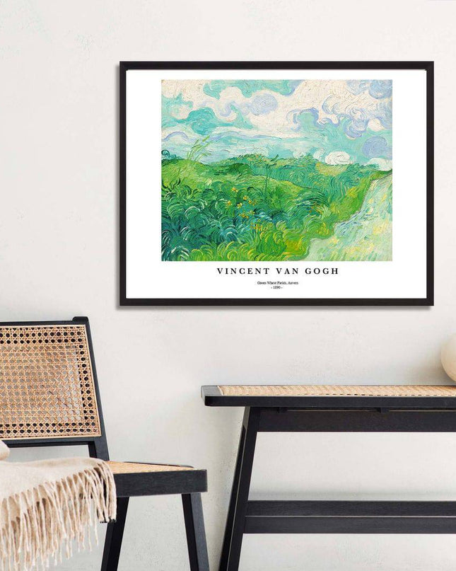 Vincent Van Gogh - Green Wheat Fields Poster