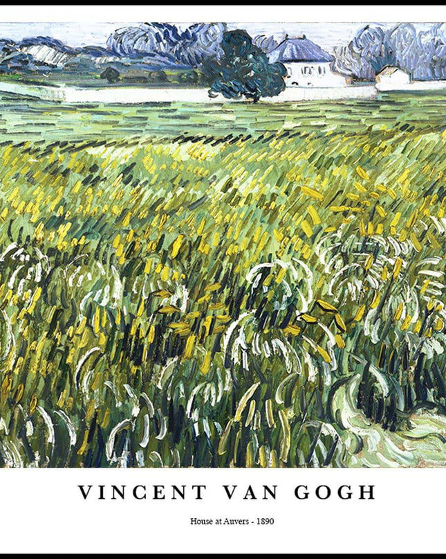 Vincent Van Gogh - House at Auvers Poster