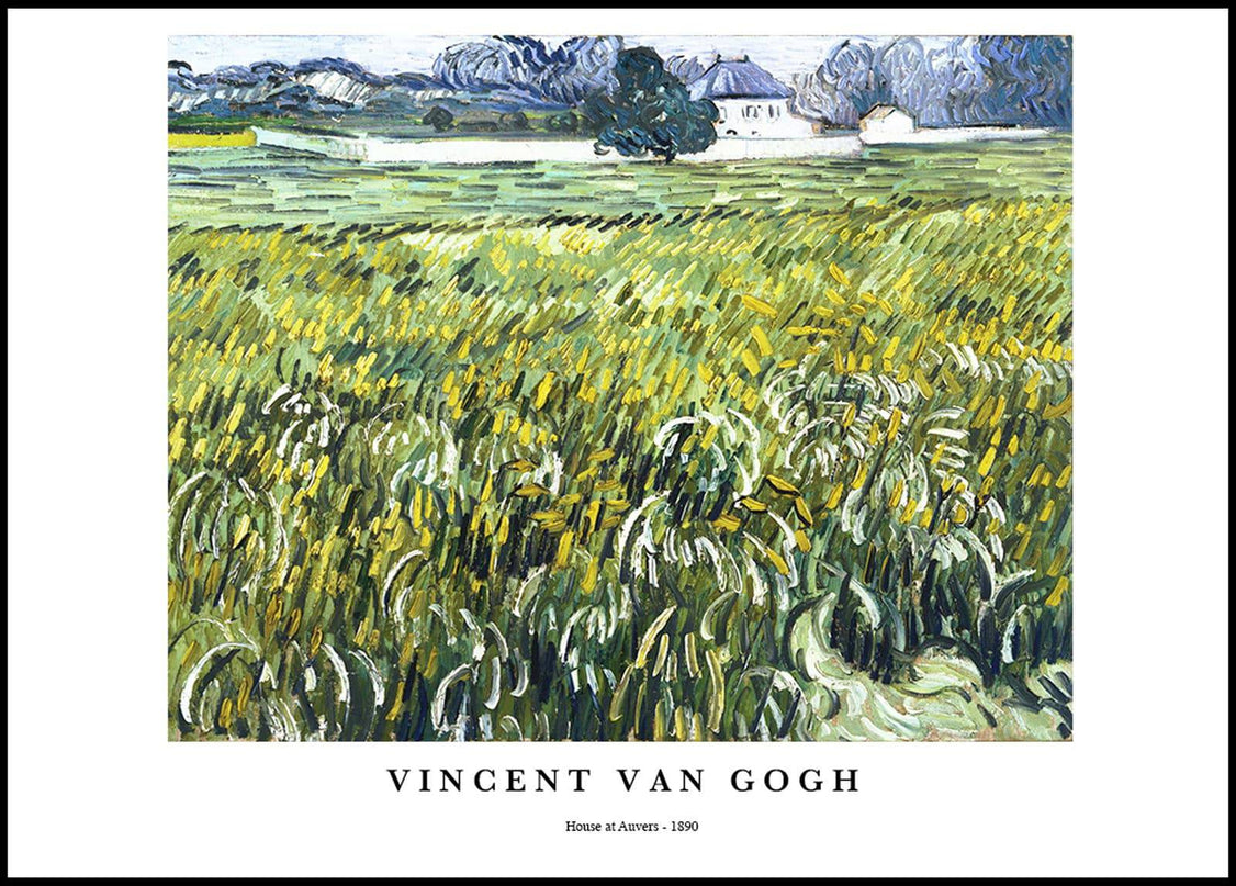 Vincent Van Gogh - House at Auvers Poster