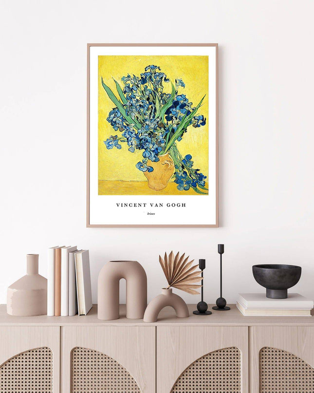 Vincent Van Gogh - Irises Poster