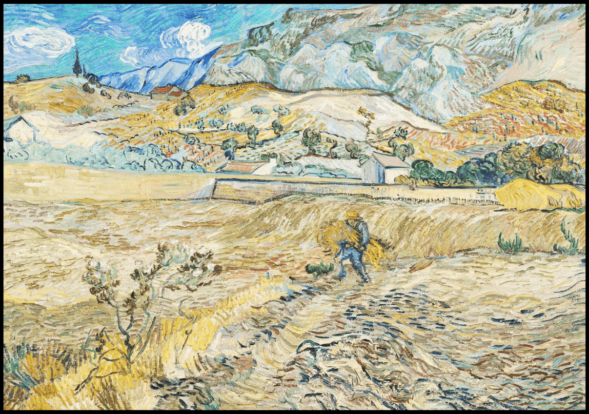 Vincent Van Gogh - Landscape at Saint-Rémy