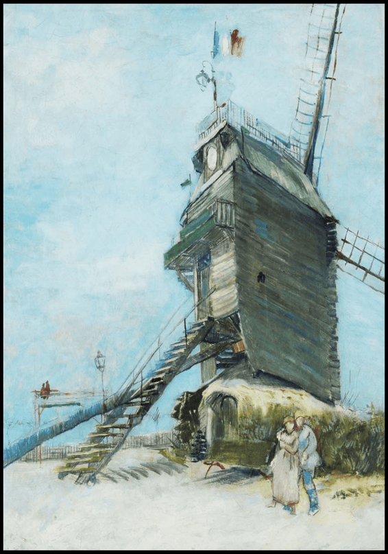 Vincent Van Gogh - Le Moulin de la Galette