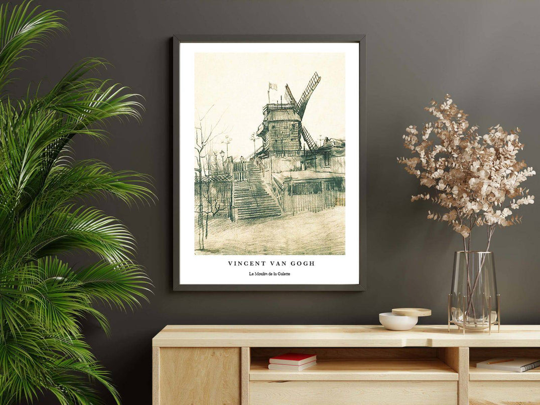 Vincent Van Gogh - Le Moulin de la Galette Poster