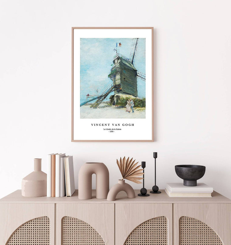 Vincent Van Gogh - Le Moulin de la Galette Poster