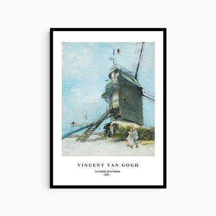 Vincent Van Gogh - Le Moulin de la Galette Poster