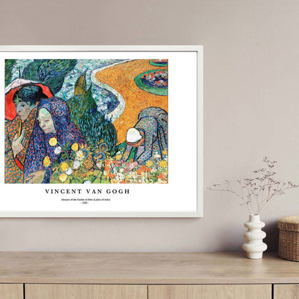 Vincent Van Gogh - Memory of the Garden at Etten Poster