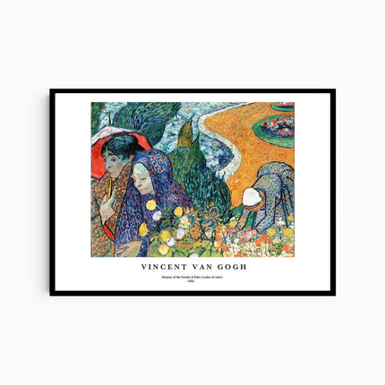 Vincent Van Gogh - Memory of the Garden at Etten Poster