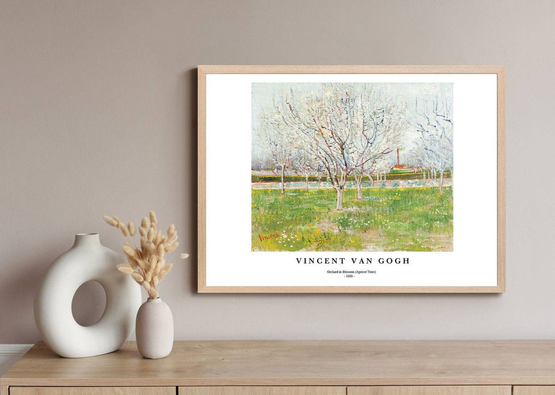 Vincent Van Gogh - Orchard in Blossom Poster
