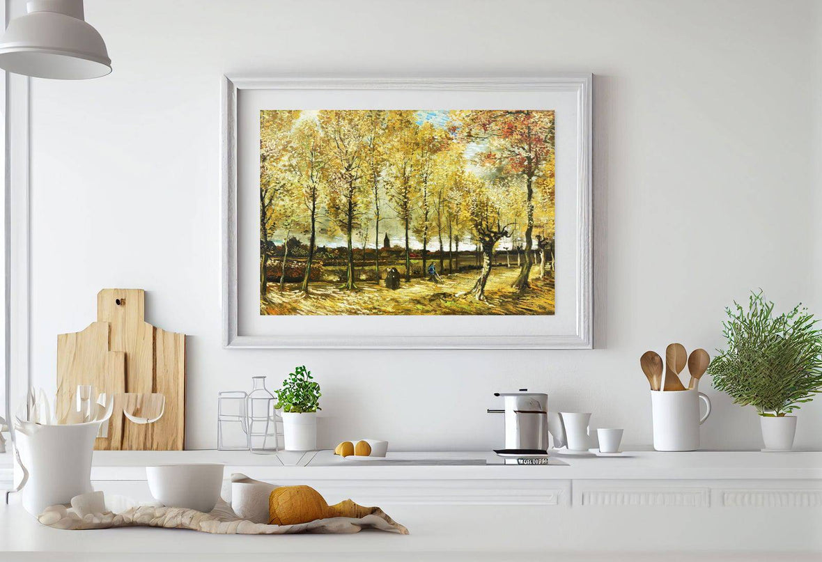 Vincent Van Gogh - Poplars near Nuenen
