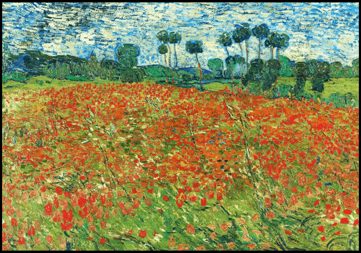 Vincent Van Gogh - Poppy Field