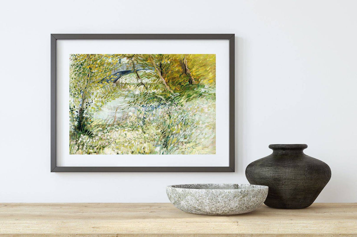 Vincent Van Gogh - River Bank in Springtime