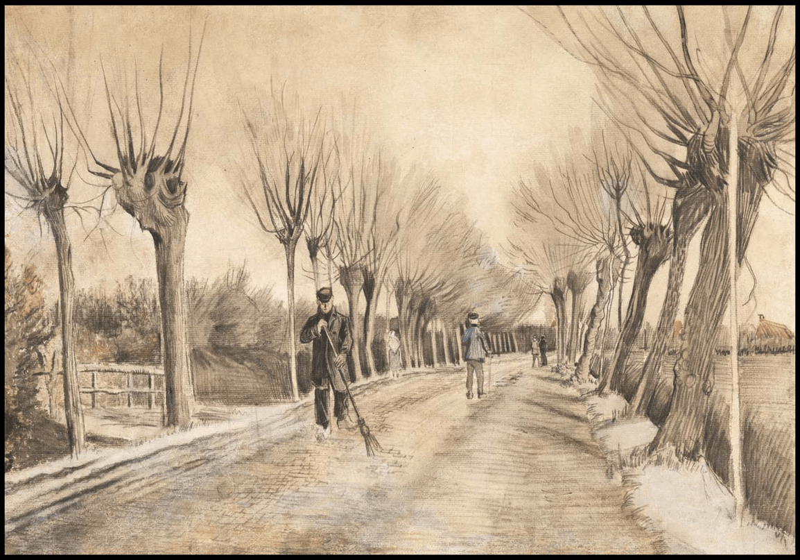 Vincent Van Gogh - Road in Etten