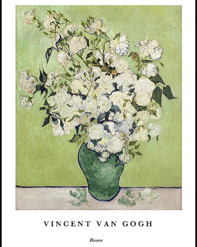 Vincent Van Gogh - Roses Poster