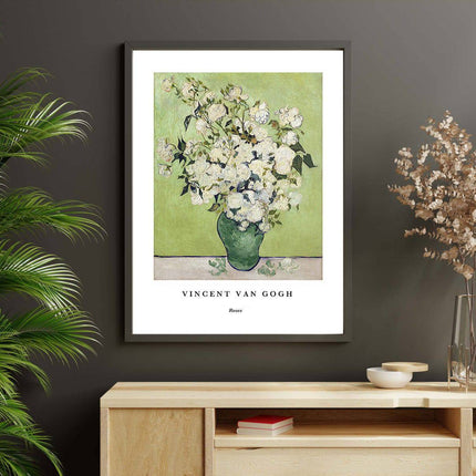 Vincent Van Gogh - Roses Poster