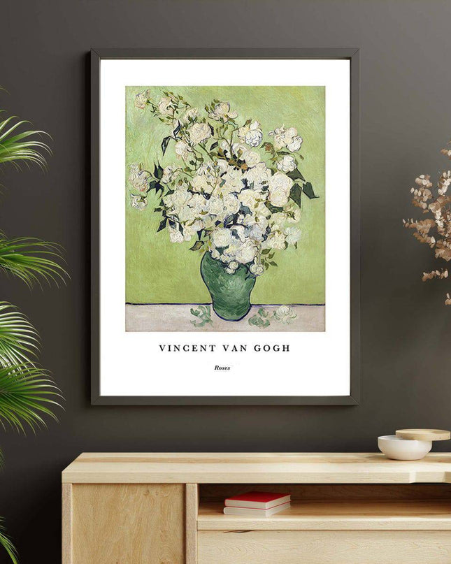 Vincent Van Gogh - Roses Poster