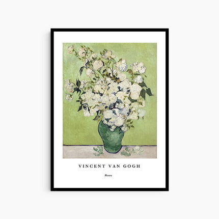 Vincent Van Gogh - Roses Poster
