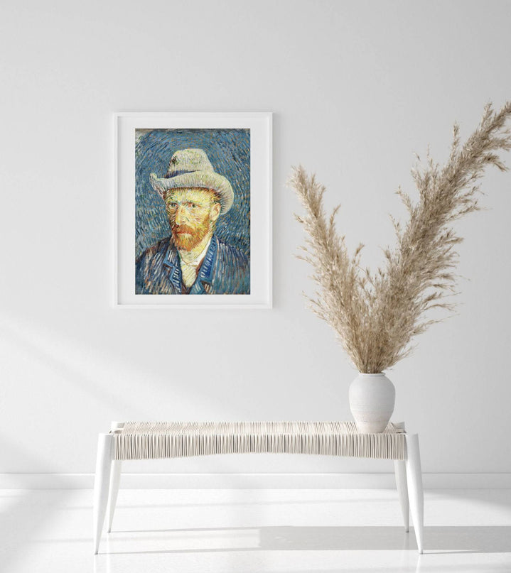 Vincent Van Gogh - Self-Portrait with Grey Felt Hat