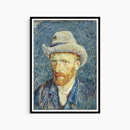 Vincent Van Gogh - Self-Portrait with Grey Felt Hat