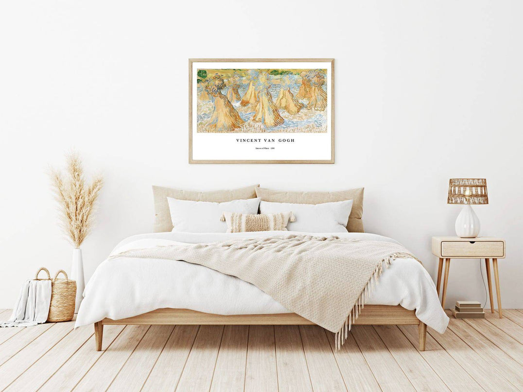 Vincent Van Gogh - Sheaves of Wheat Poster