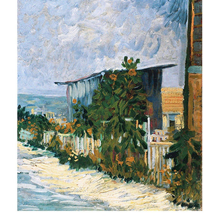 Vincent Van Gogh - Shelter on Montmartre Poster