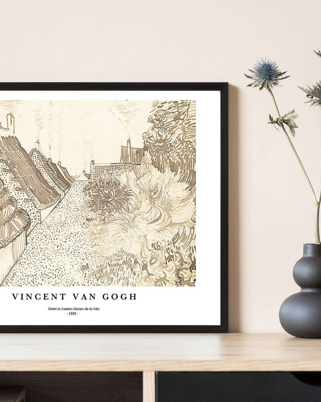 Vincent Van Gogh - Street in Saintes-Maries-de-la-Mer
